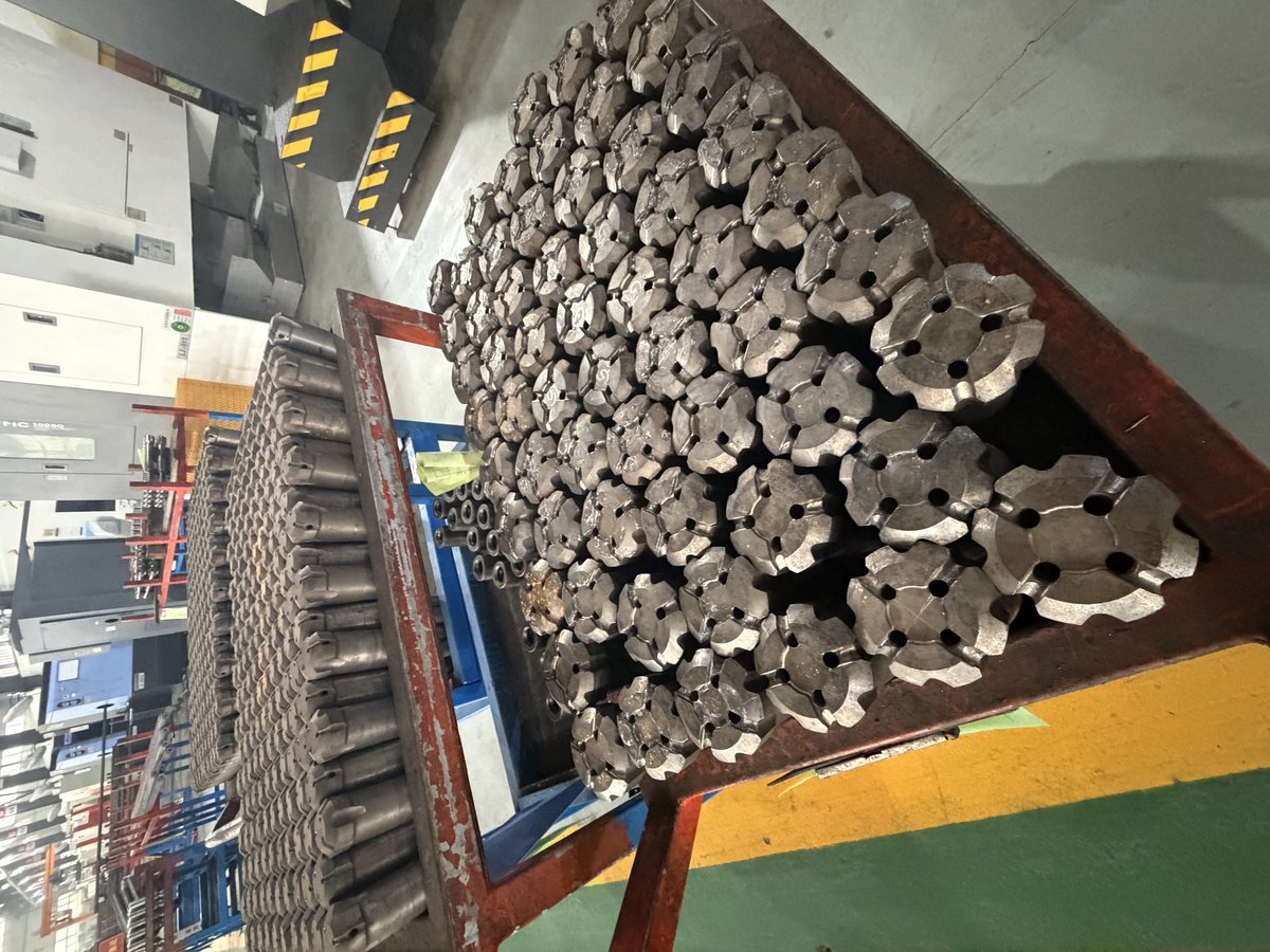 Cutting pick machining line, PLASMA factory